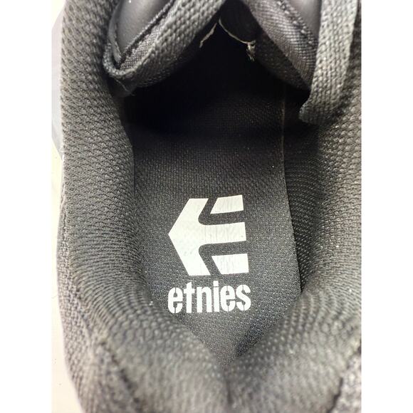 Etnies Frontside Skate Shoes Y2K Mens Size 9 Black White Sneakers Skateboard NEW main image 4